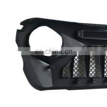 JL1096 Grille New Auto Accessories Angry Mesh Second Generation Car Front Grilles Fit For Jeep W Rangler JL 2018+ thumbnail-5