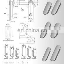 MS843-1 Zinc Alloy Matt Standard Cabinet Panel Lock thumbnail-4