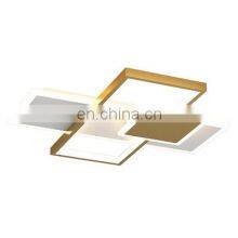 Встраиваемая диммируемая декоративная акриловая современная светильник накаливания для кухни, спальни и гостиной с золотой подвеской LED-лампы