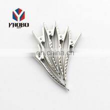 Fashion High Quality Metal Crocodile Hair Clip thumbnail-2