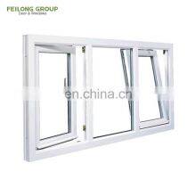 Double Glazed Australian Standard Customized Aluminum Glass Tilt and Turn Window