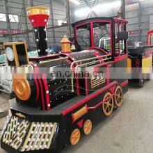 Fun Electric Shopping Mall Park Amusement Park Trackless Tourist Train for Sale thumbnail-3
