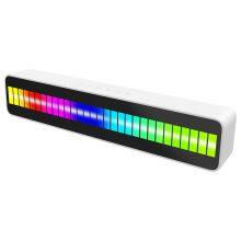2022 New Creative Bluetooth Pickup Speaker House RGB LED Light Wireless Speaker Stereo Sound Audio Car Speakers Rhythm Lights thumbnail-1