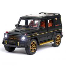 New Product G63 1:24 Scale Model Cars 6 Open Door Diecast Metal Toy Cars for Children