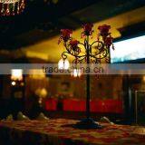 Wrought Iron Candle Holders