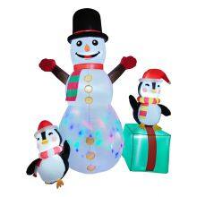 Santa Inflatable With Xmas Blow up – Perfect for Xmas Decor