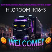 Led Flexible Car Window Display Light DIY Custom Animation Programmable Truck Advertising Logo Light Angel Devil Eye Lamp thumbnail-2