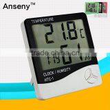 Small Electronic Recording Hygrometer /LCD Display Digital Room Thermometer/finger Electronic Hygrometer thumbnail-1