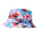 Colorful Funny Flat Top Custom Printed Bucket Hat thumbnail-2