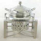 Steel Cheffing Dish, Wedding & Party Utensils, Food Serving Dish, Hot Keeping Dish, Catering Item, Hotel & Restaurant Utensils thumbnail-1