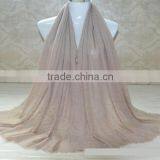 High Quality Autumn Winter Newest Hot Fix Rhinestuds Beaded Fashion Women Muslim Shawl thumbnail-5