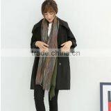 Wholesale Latest Colorful Striped Cotton Viscose Woman Shawl Scarf thumbnail-2