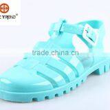 2015 Flats Pvc Jelly Shoes Strap Roman Plastic Lady Sandals Causal Shoes thumbnail-1