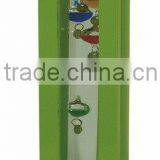 Galileo Thermometer With Wooden Frame Black thumbnail-2