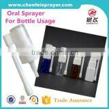 Yuyao factory popular style wholesale mediacl oral mist sprayer dosage 0.12ml for bottle usage