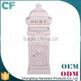 The Most Popular Style In Europe Chengfeng Cast Aluminiun White Internal Letterbox From China thumbnail-3