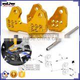 BJ-RB-YA001 Custom Motorcycle CNC Aluminum Rearset Base For Yamaha YZF R3 2015 2016 YZF R25 2013 2014 thumbnail-1