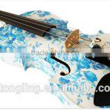 Solid Wood Blue Color Violin Oud Musical Instrument TL-1201 thumbnail-2