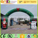 Popular sale arch type inflatable archway merry christmas