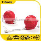 Smile Promotional Gift Mini Snial Measuring Tape thumbnail-4
