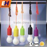Plastic Bulb Shape LED Retro-lamp With a String Easy-taking Simple and Cute Looking