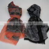 OEM Print Viscose Scarf For Women thumbnail-2