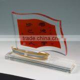 Clear Acrylic A4 Paper Weight Gsm With Base Holder