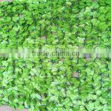 Apple Green Faux Single Sided Privacy Fence Screen Leaf Hedge