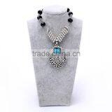 Custom High End Velvet Jewelry Display Bust For Necklace thumbnail-3