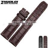 Hot Fashion Factory Price Custom Logo Accepted Customized Genuine Crocodile Leather Watch Strap 20mm 22mm thumbnail-2