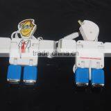 Man Shaped 4 Ports Usb 2.0 Hub Driver High Speed Mini 2.0 Version 4 Port USB Hub thumbnail-1