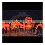 Outdoor Flower Entrance Lighting thumbnail-1