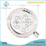 Luck Four Leaf Clover Coin Locket,coin Pendants Design thumbnail-3