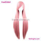 Fast Delivery Synthetic Front Lace Cosplay Wig thumbnail-4
