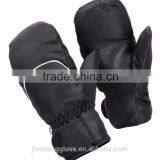 Ski Gloves, Synthetic Leather Gloves, Personalized Winter Gloves thumbnail-1