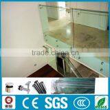 Exterior Used 316 SS Marine Grade Balcony Glass Stand Off Railings thumbnail-2