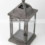 100368MC- Square Metal Candle Lantern thumbnail-1