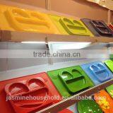 Custom BPA Free Baby Feeding and Kids Dinner Frog Shaped Silicone Placemat thumbnail-6