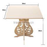 Wholesale Price Furniture of White Hollow Out Small Tea Table thumbnail-5