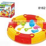 Hot Summer Products Plastic Sand Box Toys Beach Castle Wall Toy Set thumbnail-3