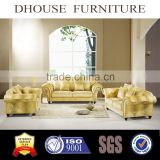 classic design chesterfield fabric sofa set hotel furniture AL132