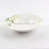 Chinaware Ceramic Plate, Porcelainware Soup Plate, Tableware Soup Plate thumbnail-1