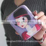 2016 New Arrival Purse Cute Girl's Leather Coin Purse Mini Portable Wallet thumbnail-5