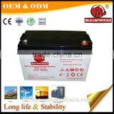 Maintenance Free Lead Acid Sealed Solar System 12v 150ah de Bateria de Gel thumbnail-5