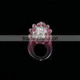 Clear Crystal Wedding Finger Ring Design thumbnail-5