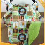 Baby Canopy Infant Elephant Print Sun Protection Car Seat Cover