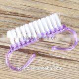 Hot Sell Multi-Color Ox Horn Shaped Nail Cleaning Brush thumbnail-6