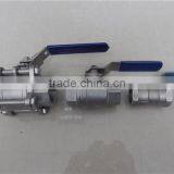 Stainless Steel Casting Pipe Fittings 1PCS Reduce Port Ball Valve thumbnail-6