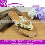 New Design pu Slipper for Women Comfortable Ladies Slipper