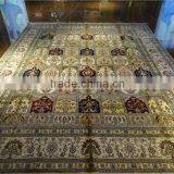 Persian Hand Knotted Silk Carpet Guangzhou Wholesale Carpet Hand Knotted Pure Silk Carpet 8x10 thumbnail-1